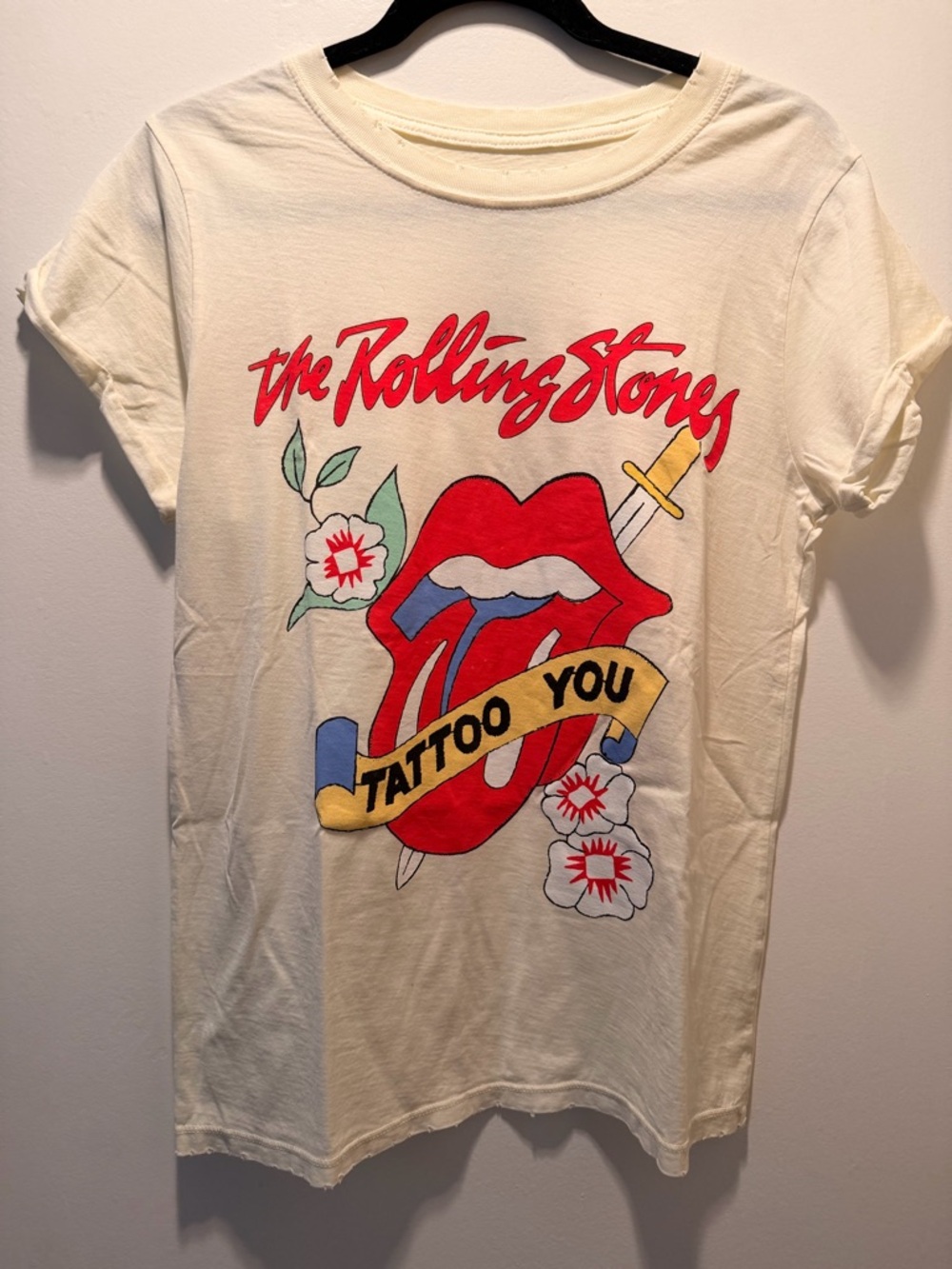 Recycled Karma x Rolling Stones Tattoo You Graphic Tee | Size S & L | NWOT - Picture 3 of 6